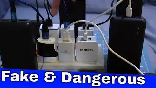 Fake phone chargers