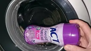 Testing 💜ACT Paris Laundry Fragrance Pearl💜 Without Fabric Softener #testwash 