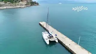 NAOK Nautical Club Corfu, Corfu, Ionian Islands, Greece 2019.05 aerial video