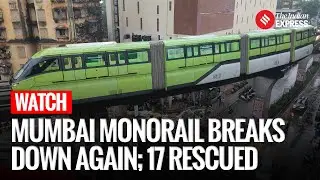 Mumbai Monorail Chaos: Train Breakdown In Wadala Sparks Panic