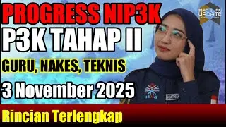 Update NIP3K Tahap 2 Per 3 November 2025