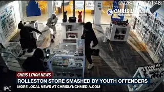 Youths smash their way into new Rolleston phone store