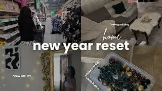 Taking Down Christmas Decor & Resetting My Home for the New Year | Cozy Clean With Me | ShakirasWay