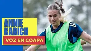 La Voz en Coapa con Annie Karich | Escuchando a nuestra Águila entrenar | Club América Femenil