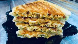 EGG PANEER CHEESE SANDWICH | Egg Paneer Sandwich | High Protein sandwich | Sandwich Recipe