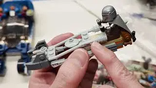 Lego Star Wars The Mandalorian & Grogu Speeder Bike 75436