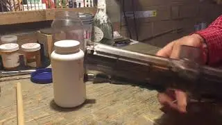 DIY paintball hopper target test...part 2