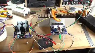 Боковой MOSFET-усилитель: проверка мощности +/-50 В постоянного тока.