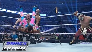 Калисто и Дадли Бойз против Нового Дня: WWE SmacKDown, 31 декабря 2015 г.