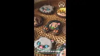 Demon Slayer Cookies l NekoBentoDiary #shorts