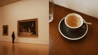 taking myself on a solo date | art gallery &mdash; cafe date