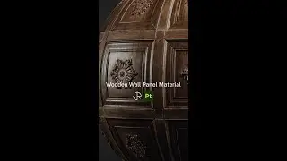 Wooden Wall Panel Material | Subtance Tutorial