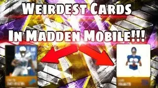 60 OVERALL GOLD?! The WEIRDEST Cards IN MADDEN MOBILE!