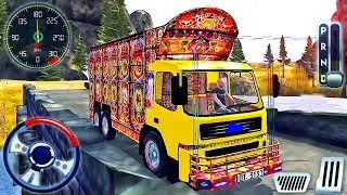 Indian Truck Lorry Driving Simulator - Real Offroad Cargo Transport Driver - Android GamePlay #3
