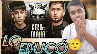 PRIMERA vez REACCIONANDO a MAJIA😱🔥🇲🇽 LE dio ESCUELA a JIRO🫡 #ligabazooka 