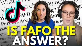 What is F Around & Find Out (FAFO) Parenting?! REACTING To Kylie Kelce's Viral Parenting Trend