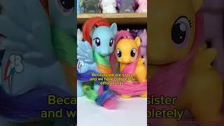 Pony sisters 🥰 #rainbowdash #scootaloo #mylittlepony #mlp #mlpg4 #mylittleponyfriendshipismagic