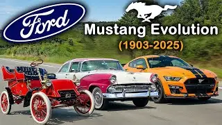 Ford Mustang Evolution &ndash; From (1903&ndash;Present)