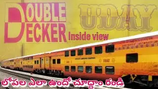 UDAY DOUBLE DECKER ||22702 ||inside view of coache ||facility and inside view || satyaprasad RF