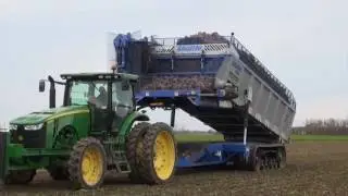 2015 Crop Shuttle Sugar Beets - Unloading the Crop Shuttle