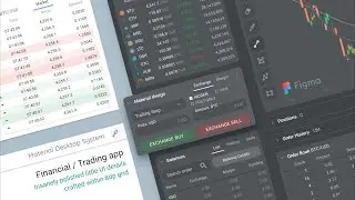 Figma Material Design for progressive web apps. UI kit with 33 desktop templates