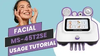 Aristorm 30k S Shape Cavitation Machine: Step by Step Tutorial on Facial Anti-Aging | MS-45T2SE