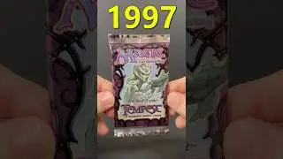 Opening a Tempest Booster Pack from 1997 #mtgcommander #magicthegathering #mtg