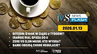 BITCOIN: $100K ZA CHWILĘ? IRAŃSKI RIAL SPADA DO 0!!! GRENLADNIA, UKRAINA, IRAN - CO DALEJ?