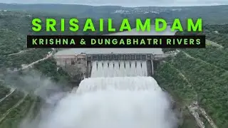 Jaw-Dropping View: Srisailam Dam Overflow | @kingsnews665