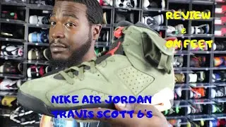 NIKE AIR JORDAN TRAVIS SCOTT 6 ON FEET REVIEW!!