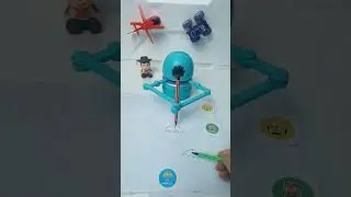 Master Drawing a umbrella 🌂 with Our Robot Instructor: Simplified Art!  #funny #study #drawing