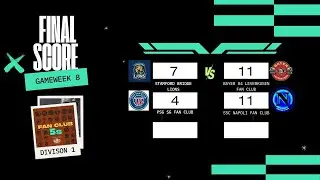 Fan Club 5s Season 16 Matchweek 8