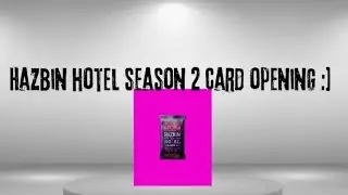 Hazbin hotel season 2 trading card opening 