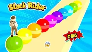 Stack Rider ​Gameplay | All Levels Android, iOS gameplay Leve  I Kid game I Buddy game I Max131-132