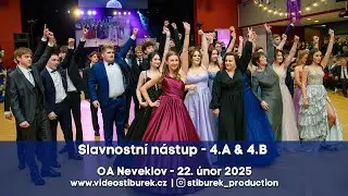 4.A & 4.B / Slavnostní nástup / OA Neveklov / 22.2.2025