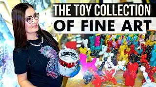 The Fine Art Toy Collection by Elena Bulatova in the Las Vegas Art Studio.