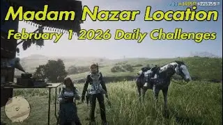 RDR2 Online Madam Nazar Location Daily Challenges January 1 2026 #rdo #reddeadonline #rdr2