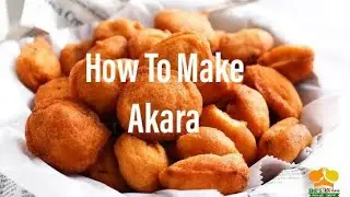 How to Make Nigerian Akara with Beans - Easy Nigerian Recipe #food #recipe #cooking #nigeria
