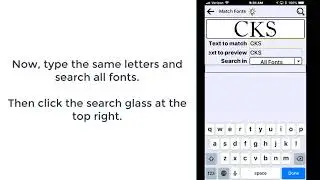 Find My Font App