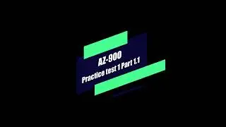 Crack the AZ-900 Exam: Realistic Practice Questions and Explanations | AZ 900 Practice test 1 Part1