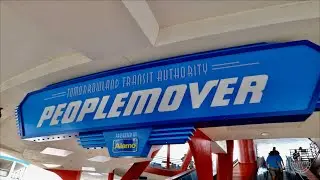TTA PeopleMover at Magic Kingdom FULL Ride Experience in 4K | Walt Disney World Florida 2021