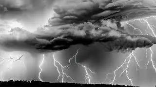 Relaxing Thunderstorm Sounds and Imagery | 10 Minutes of Nature's Power