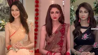 Anita bhabhi aka Saumya Tandon saree in bhabhi ji ghar par hai