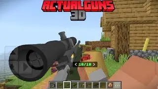 New Actual Guns Mod For Minecraft | MINECRAFT PE