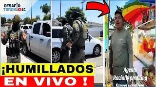 ¡HUMILLACIÓN ÉPICA! Vendedor de Frutas Mexicano CORRE al ICE en Los ÁNGELES! | DesafioTorontoJC