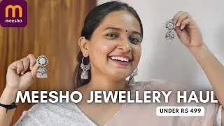 Huge Meesho Affordable Jewellery Haul | Earrings, Bracelets, Bangles | Dailywear to Partywear!