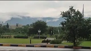 Islamabad H8 Round about near Allama Iqbal open University or H8 Graveyard...