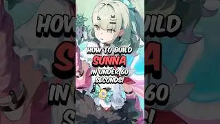 BEST SUNNA BUILD - How to Build Sunna in 60 Seconds #zzz #zenlesszonezero #hoyoverse