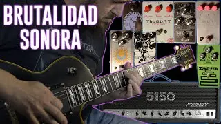 &iexcl;&iexcl;Sonido Abrasivo!! Peavey 5150 + Fuzzes