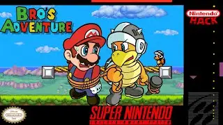 Bro's Adventure - Hack of Super Mario World [SNES] Demo